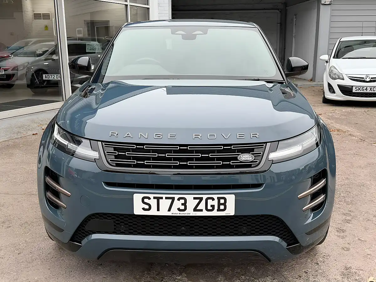 Used 2023 Land Rover Range Rover Evoque Dynamic Se Blue - Interior and Exterior details 8