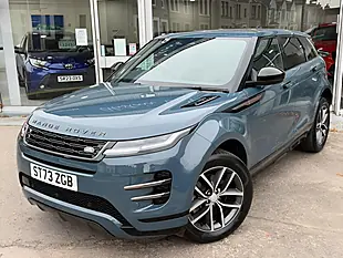 Used 2023 Land Rover Range Rover Evoque Dynamic Se Blue - Interior and Exterior details 9