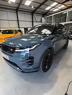 Used 2023 Land Rover Range Rover Evoque Dynamic Se Blue - Interior and Exterior details 2