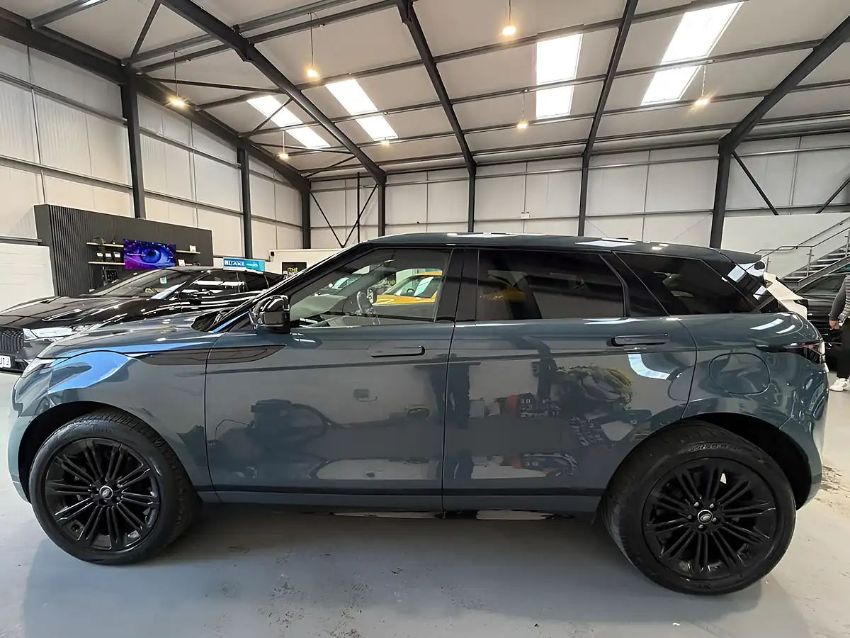 Used 2023 Land Rover Range Rover Evoque Dynamic Se Blue - Interior and Exterior details 7