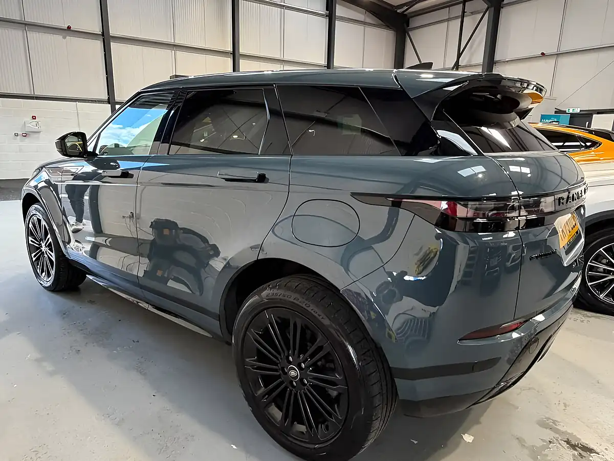 Used 2023 Land Rover Range Rover Evoque Dynamic Se Blue - Interior and Exterior details 8