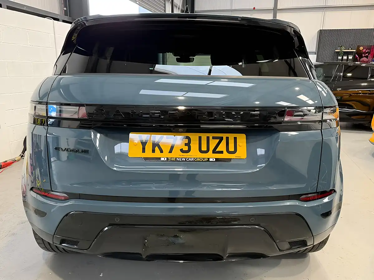 Used 2023 Land Rover Range Rover Evoque Dynamic Se Blue - Interior and Exterior details 9