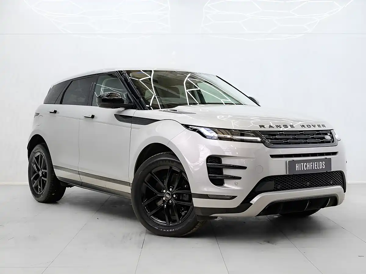 Used 2023 Land Rover Range Rover Evoque Dynamic Se Silver - Front View