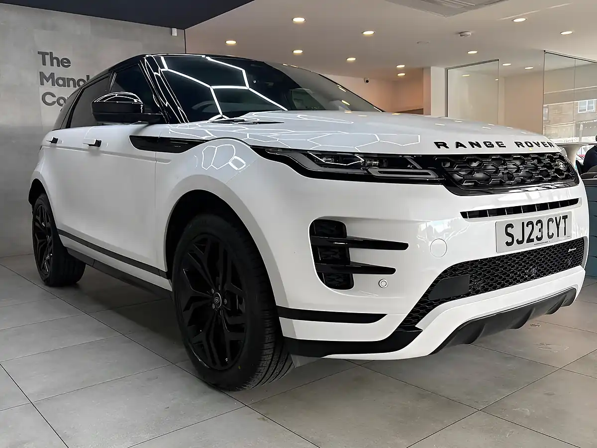 Used 2023 Land Rover Range Rover Evoque R-Dynamic Hse White - Interior and Exterior details 2