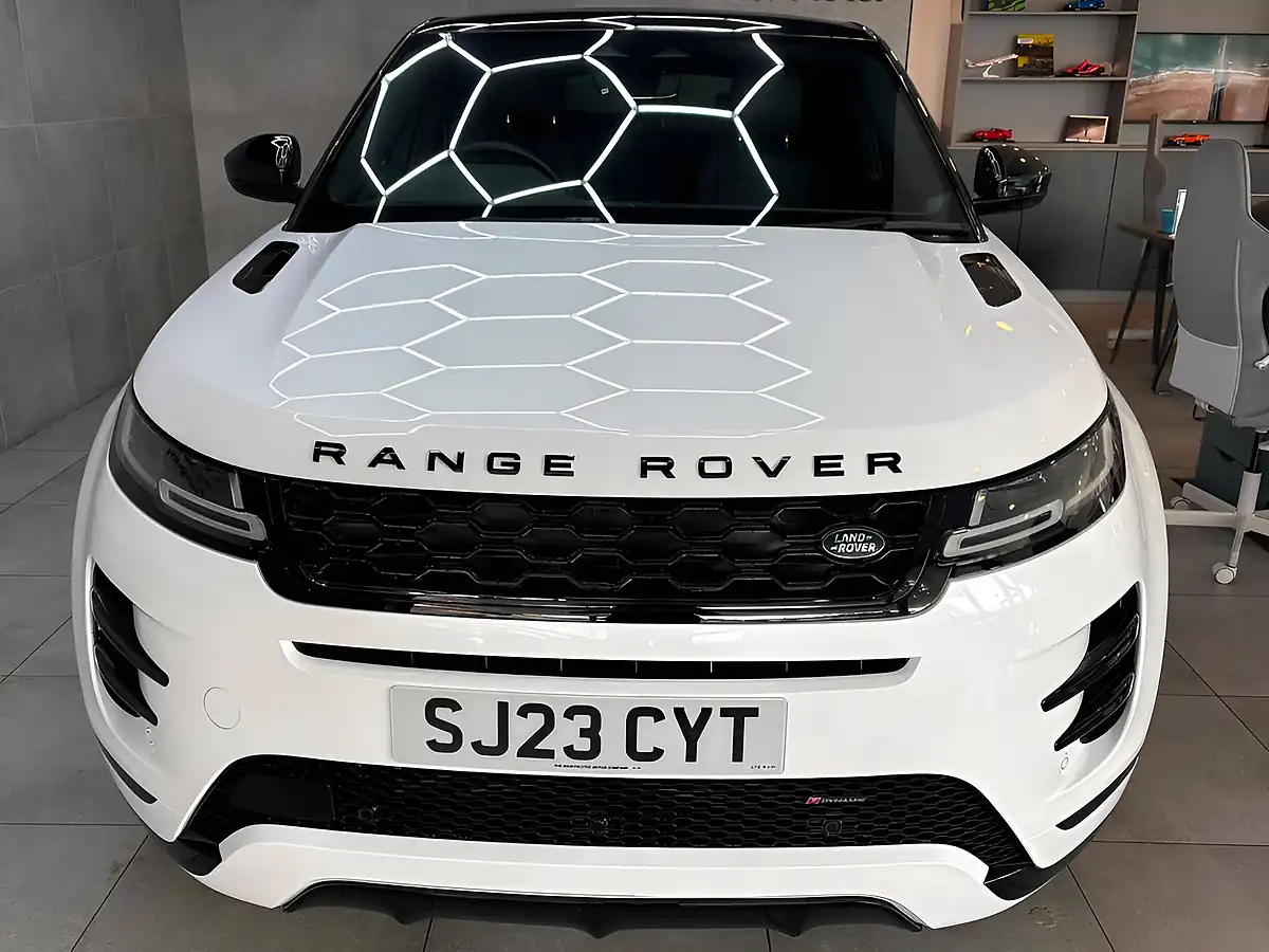Used 2023 Land Rover Range Rover Evoque R-Dynamic Hse White - Interior and Exterior details 4