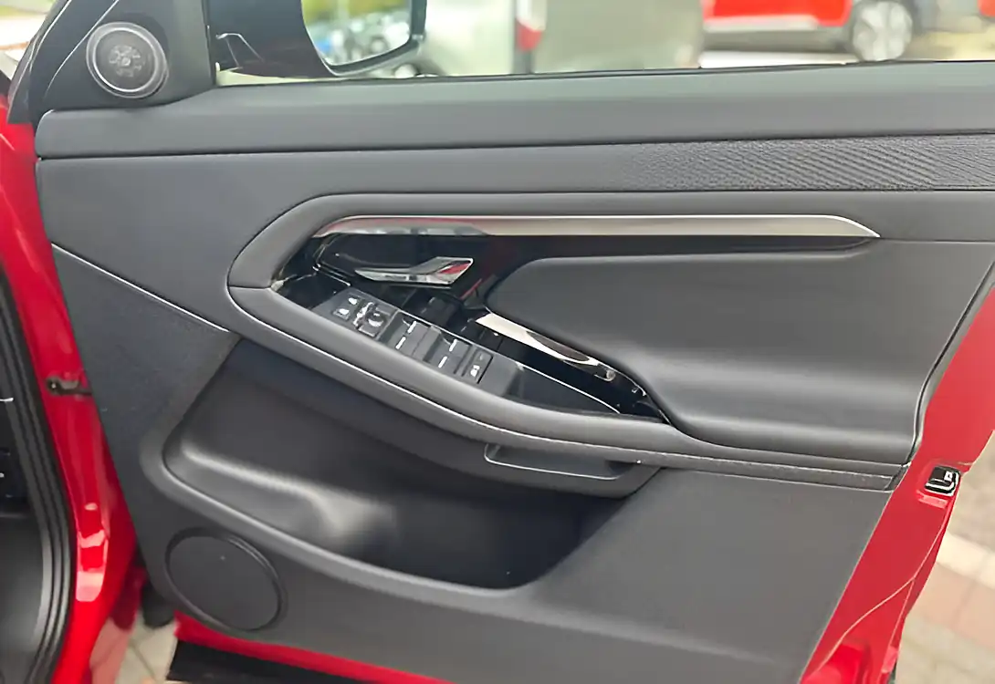 Used 2023 Land Rover Range Rover Evoque R-Dynamic S Firenze Red/Black Roof - Interior and Exterior details 12