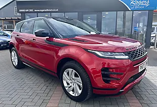 Used 2023 Land Rover Range Rover Evoque R-Dynamic S Firenze Red/Black Roof - Interior and Exterior details 4