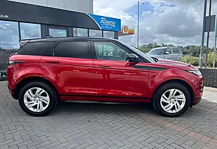 Used 2023 Land Rover Range Rover Evoque R-Dynamic S Firenze Red/Black Roof - Interior and Exterior details 5