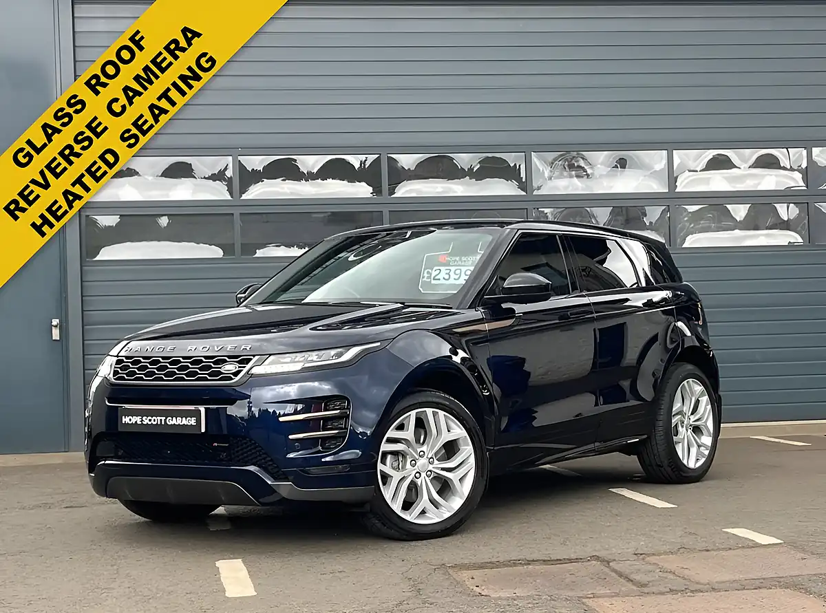 Used 2023 Land Rover Range Rover Evoque R-Dynamic S Portofino Blue - Front View