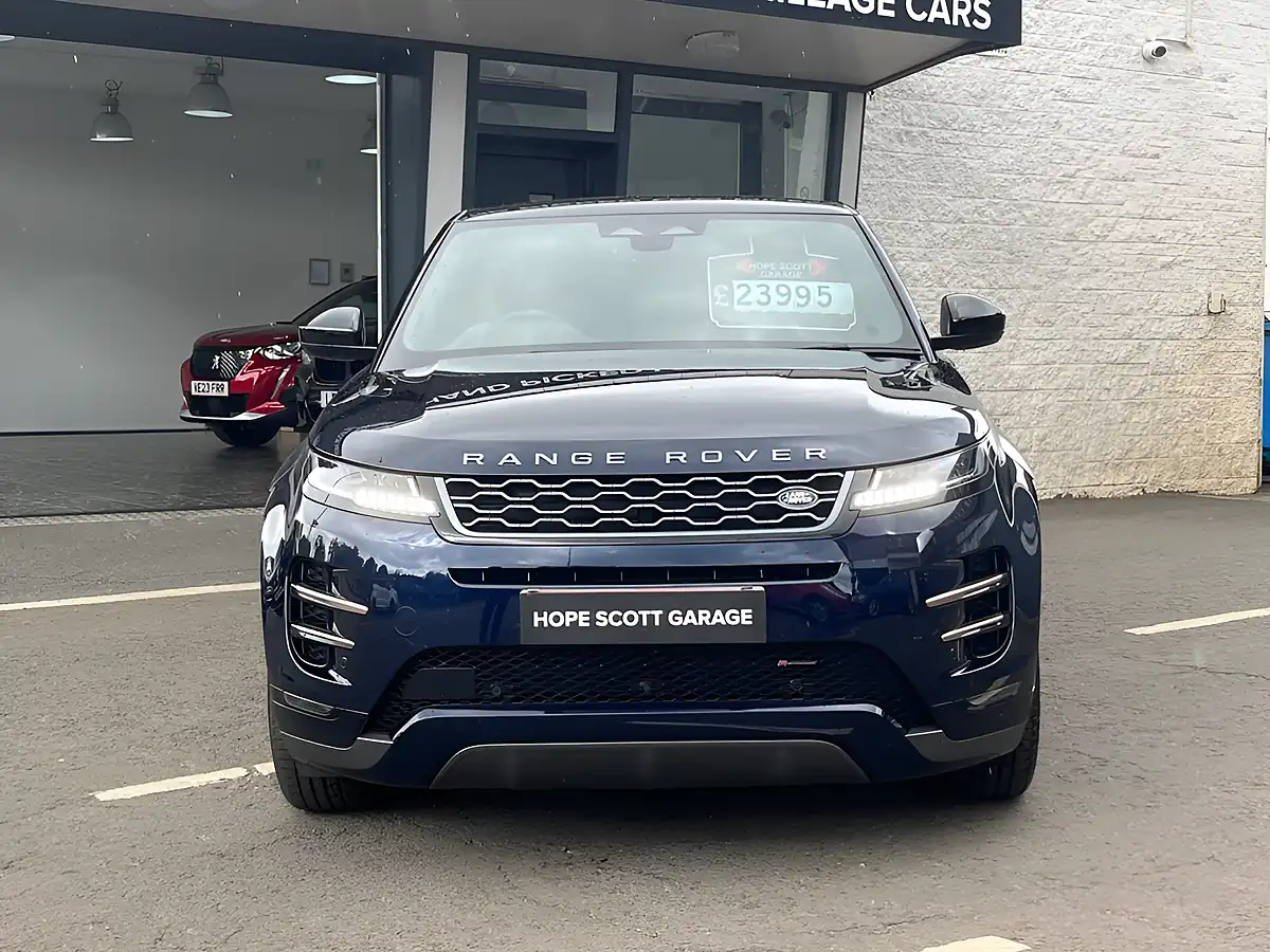 Used 2023 Land Rover Range Rover Evoque R-Dynamic S Portofino Blue - Interior and Exterior details 3