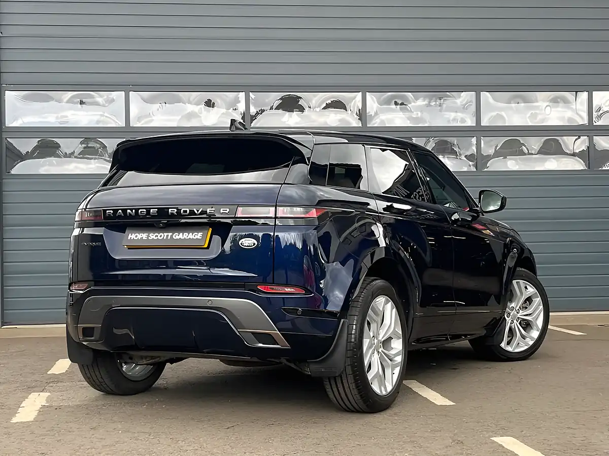Used 2023 Land Rover Range Rover Evoque R-Dynamic S Portofino Blue - Interior and Exterior details 4