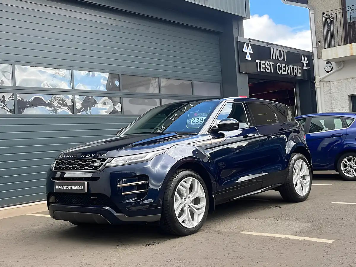 Used 2023 Land Rover Range Rover Evoque R-Dynamic S Portofino Blue - Interior and Exterior details 7