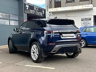 Used 2023 Land Rover Range Rover Evoque R-Dynamic S Portofino Blue - Interior and Exterior details 9