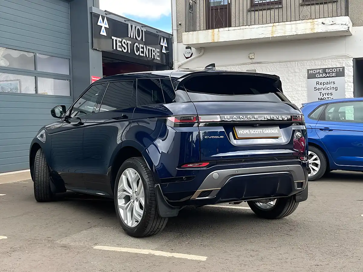 Used 2023 Land Rover Range Rover Evoque R-Dynamic S Portofino Blue - Interior and Exterior details 9