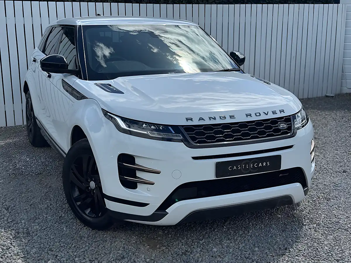 Used 2023 Land Rover Range Rover Evoque R-Dynamic S White - Front View