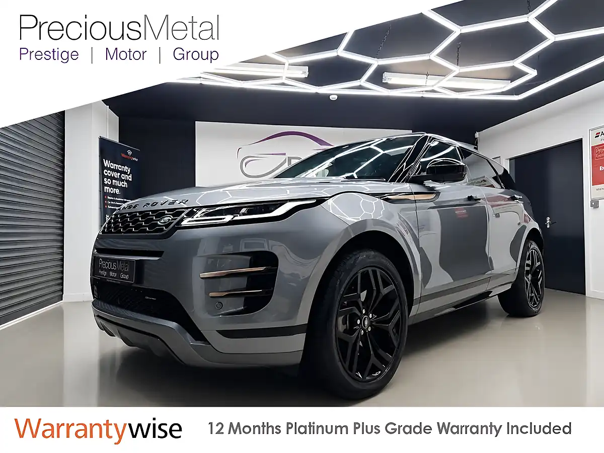 Used 2023 Land Rover Range Rover Evoque R-Dynamic Se Grey - Front View