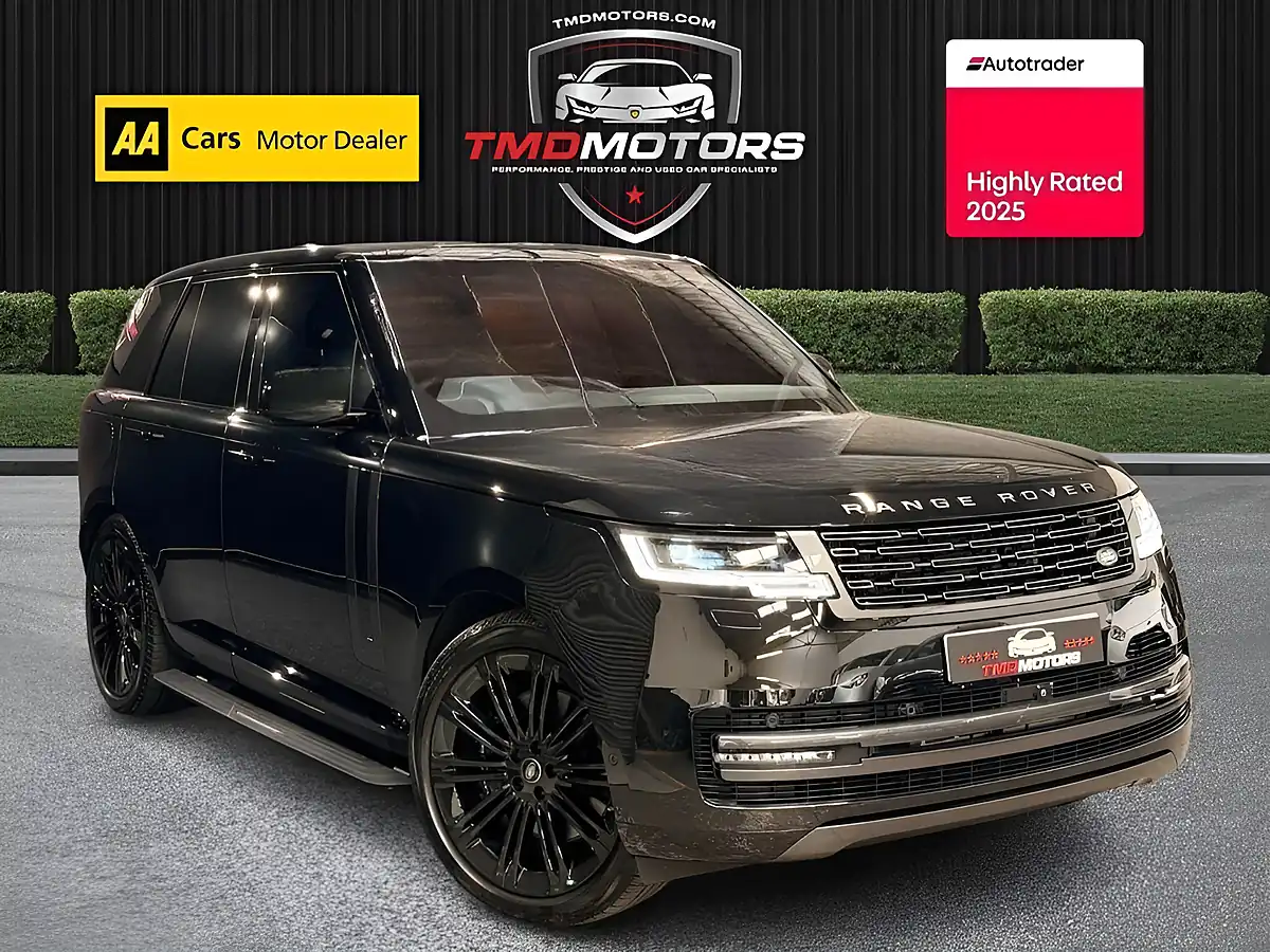 Used 2023 Land Rover Range Rover First Edition Santorini Black - Front View