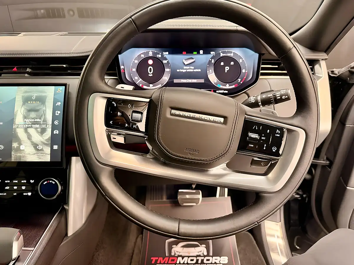 Used 2023 Land Rover Range Rover First Edition Santorini Black - Interior and Exterior details 11