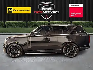 Used 2023 Land Rover Range Rover First Edition Santorini Black - Interior and Exterior details 4