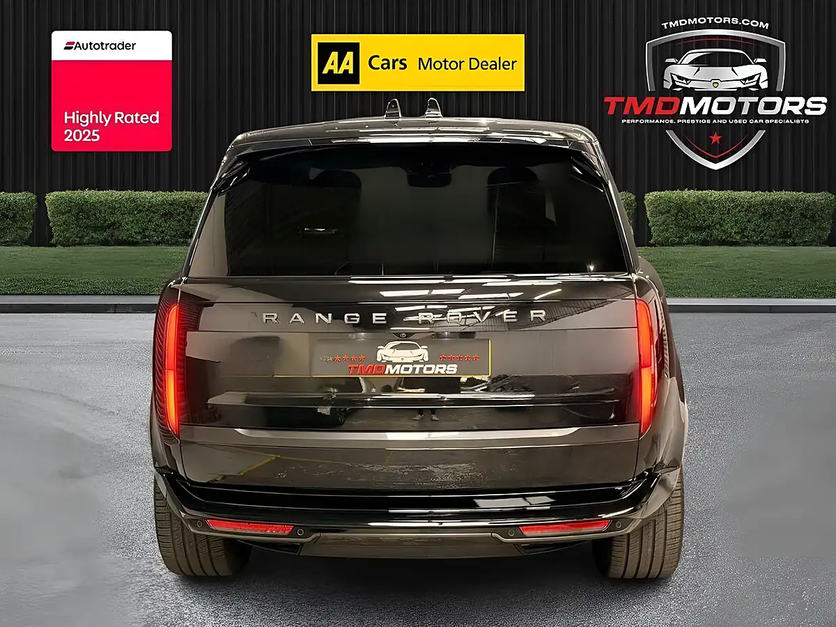 Used 2023 Land Rover Range Rover First Edition Santorini Black - Interior and Exterior details 8