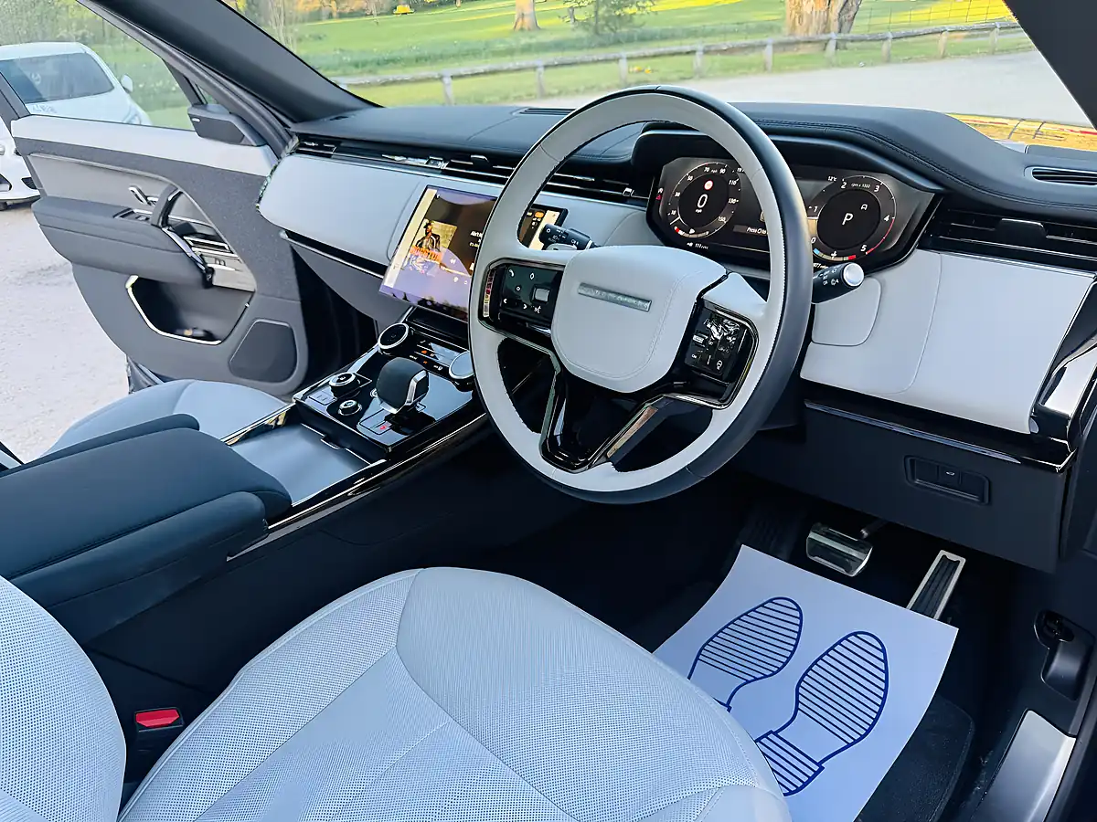 Used 2023 Land Rover Range Rover Sport Dynamic Se Blue - Interior and Exterior details 2