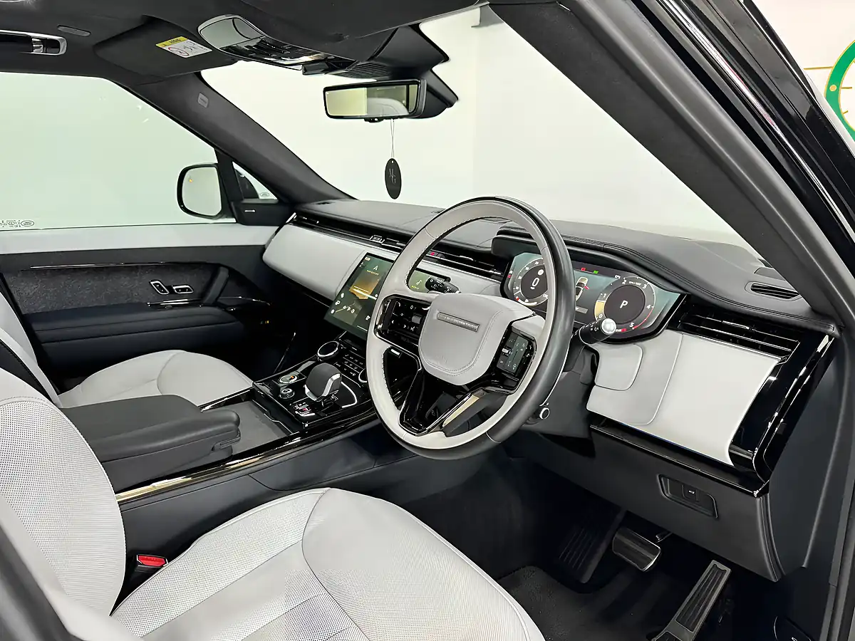 Used 2023 Land Rover Range Rover Sport First Edition Santorini Black - Interior and Exterior details 8