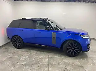 Used 2023 Land Rover Range Rover Sv Blue - Interior and Exterior details 2
