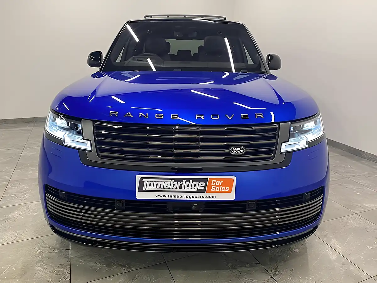 Used 2023 Land Rover Range Rover Sv Blue - Interior and Exterior details 3