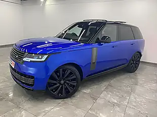 Used 2023 Land Rover Range Rover Sv Blue - Interior and Exterior details 4