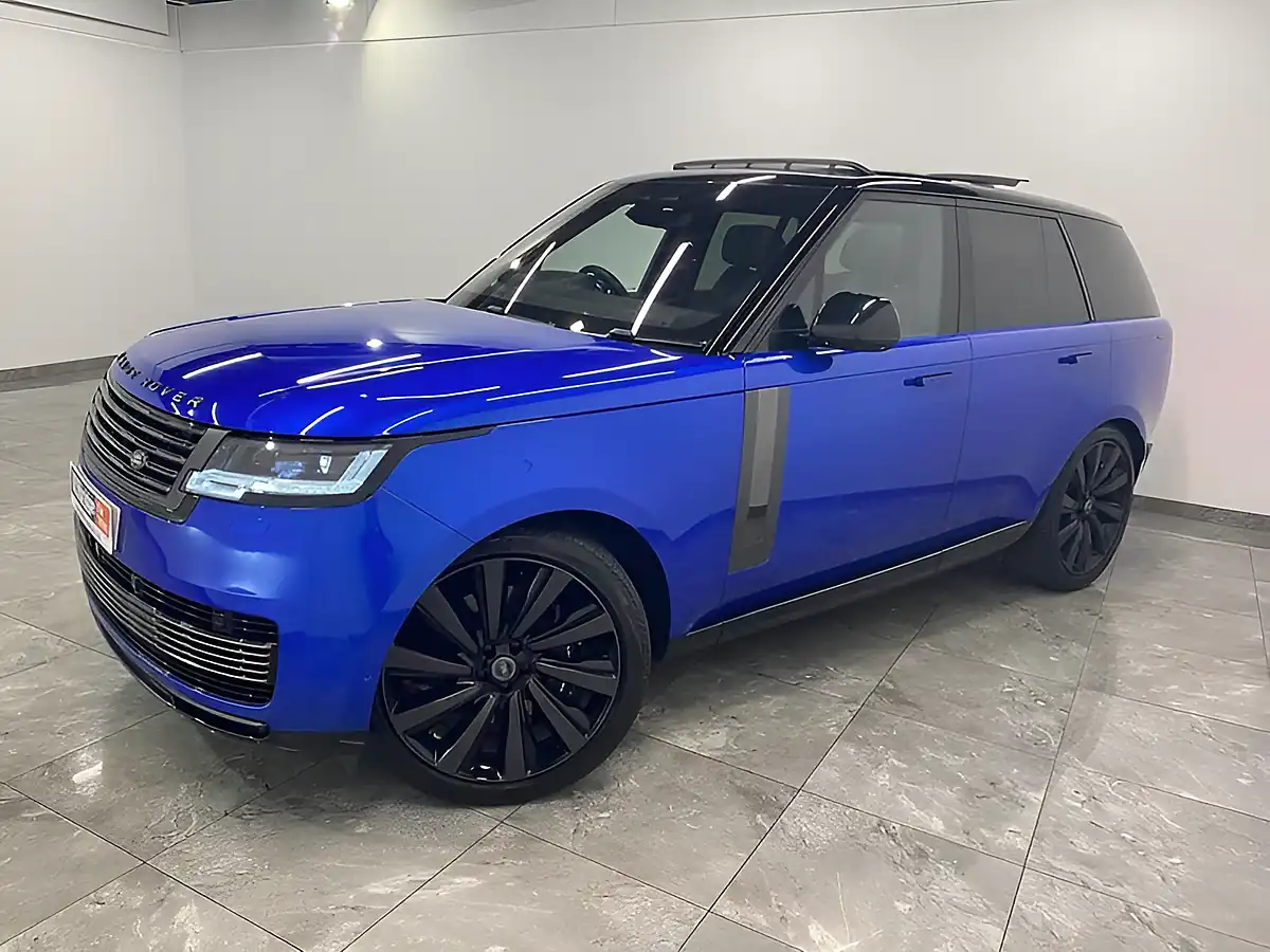 Used 2023 Land Rover Range Rover Sv Blue - Interior and Exterior details 4