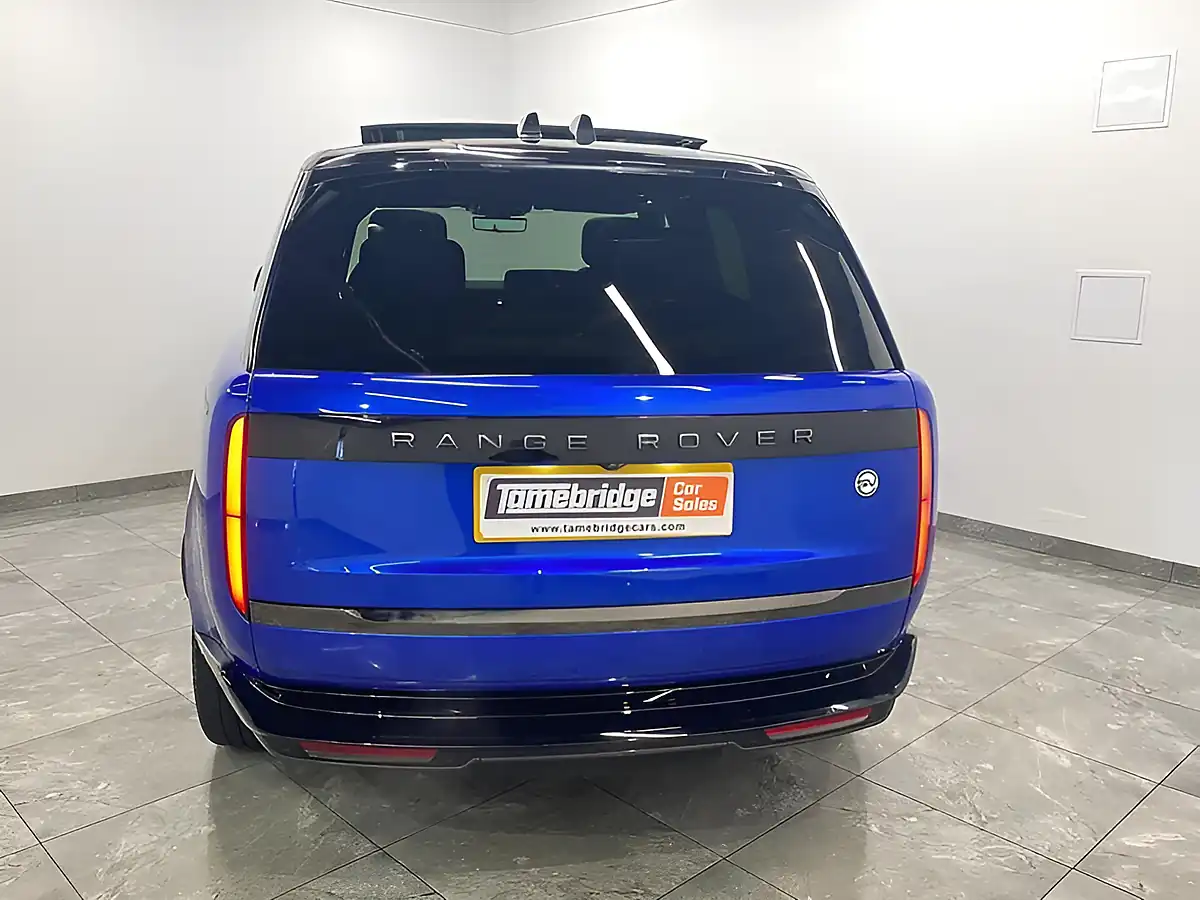 Used 2023 Land Rover Range Rover Sv Blue - Interior and Exterior details 7