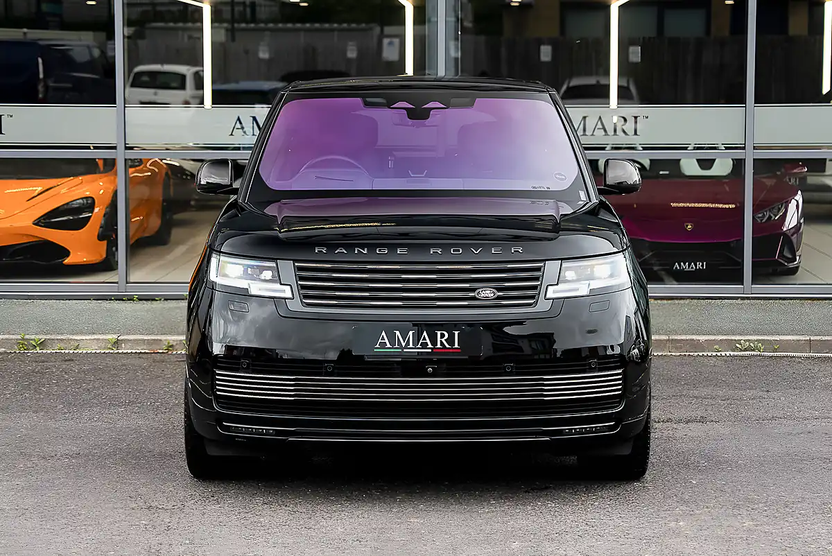Used 2023 Land Rover Range Rover Sv Long Wheelbase Santorini Black Metallic - Interior and Exterior details 5