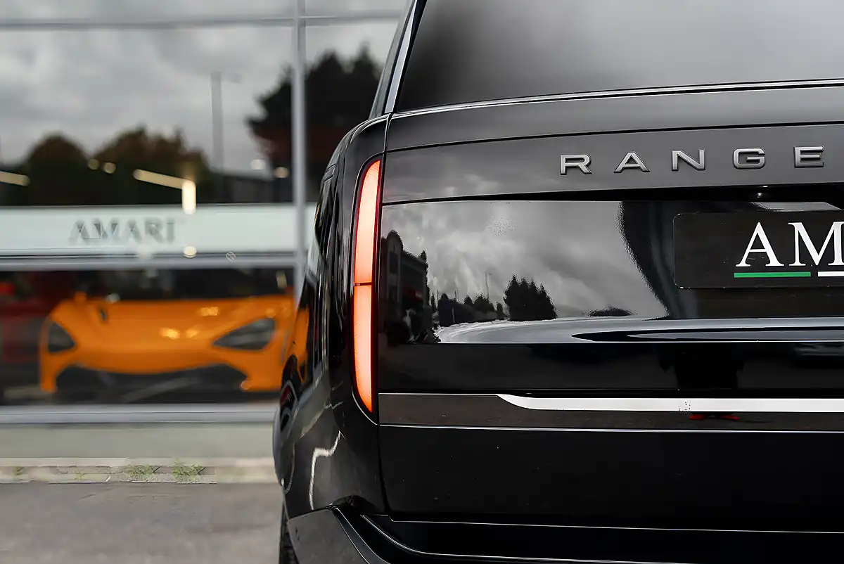Used 2023 Land Rover Range Rover Sv Lwb Santorini Black Metallic - Interior and Exterior details 8