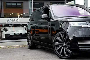 Used 2023 Land Rover Range Rover Sv Lwb Santorini Black Metallic - Interior and Exterior details 9