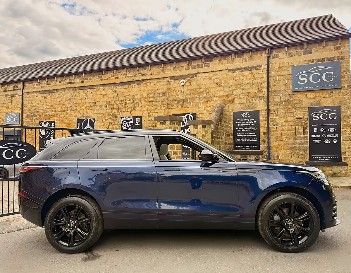 Used 2023 Land Rover Range Rover Velar Edition Portofino Blue - Interior and Exterior details 10