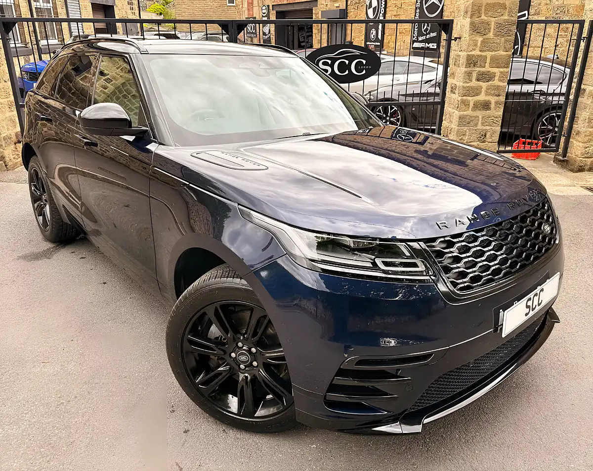 Used 2023 Land Rover Range Rover Velar Edition Portofino Blue - Interior and Exterior details 4