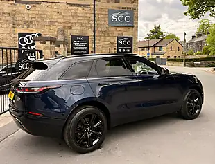 Used 2023 Land Rover Range Rover Velar Edition Portofino Blue - Interior and Exterior details 5