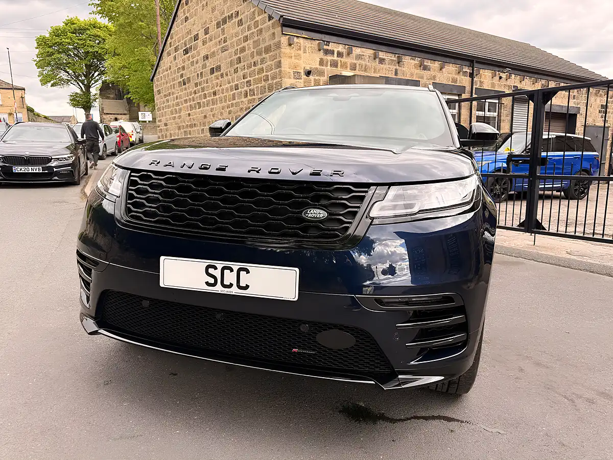 Used 2023 Land Rover Range Rover Velar Edition Portofino Blue - Interior and Exterior details 8