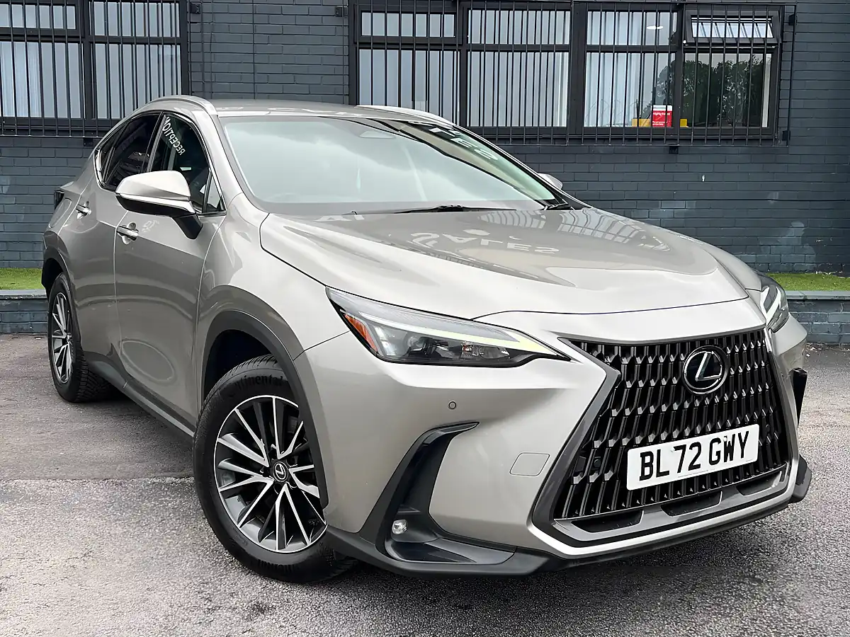 Used 2023 Lexus Nx Silver - Front View