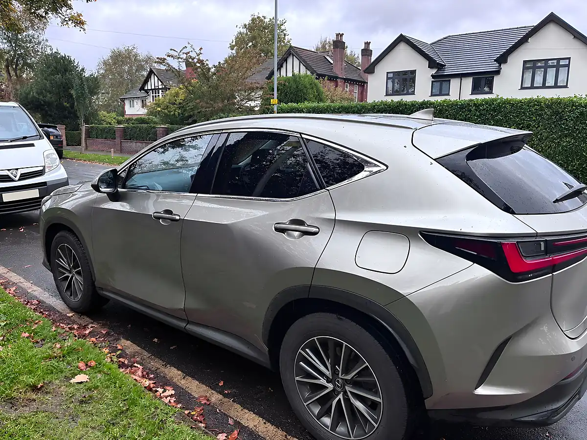 Used 2023 Lexus Nx Silver - Interior and Exterior details 5