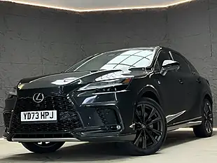 Used 2023 Lexus Rx F Sport Black - Interior and Exterior details 3