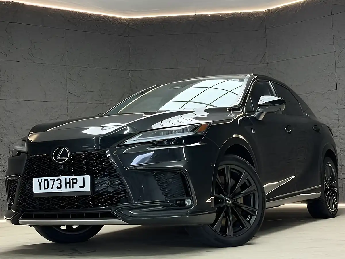 Used 2023 Lexus Rx F Sport Black - Interior and Exterior details 3
