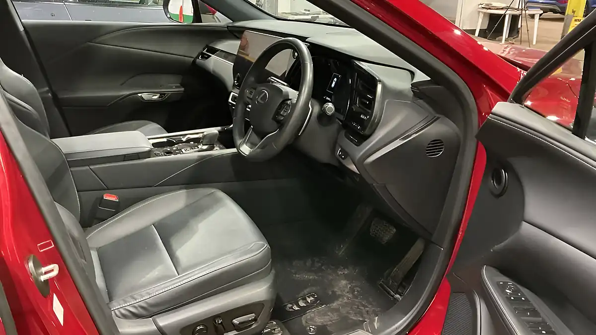 Used 2023 Lexus Rx Prem Red - Interior and Exterior details 2
