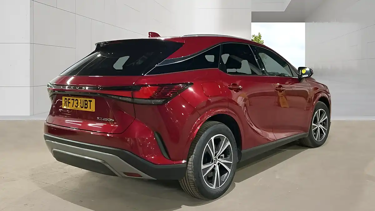 Used 2023 Lexus Rx Prem Red - Interior and Exterior details 7