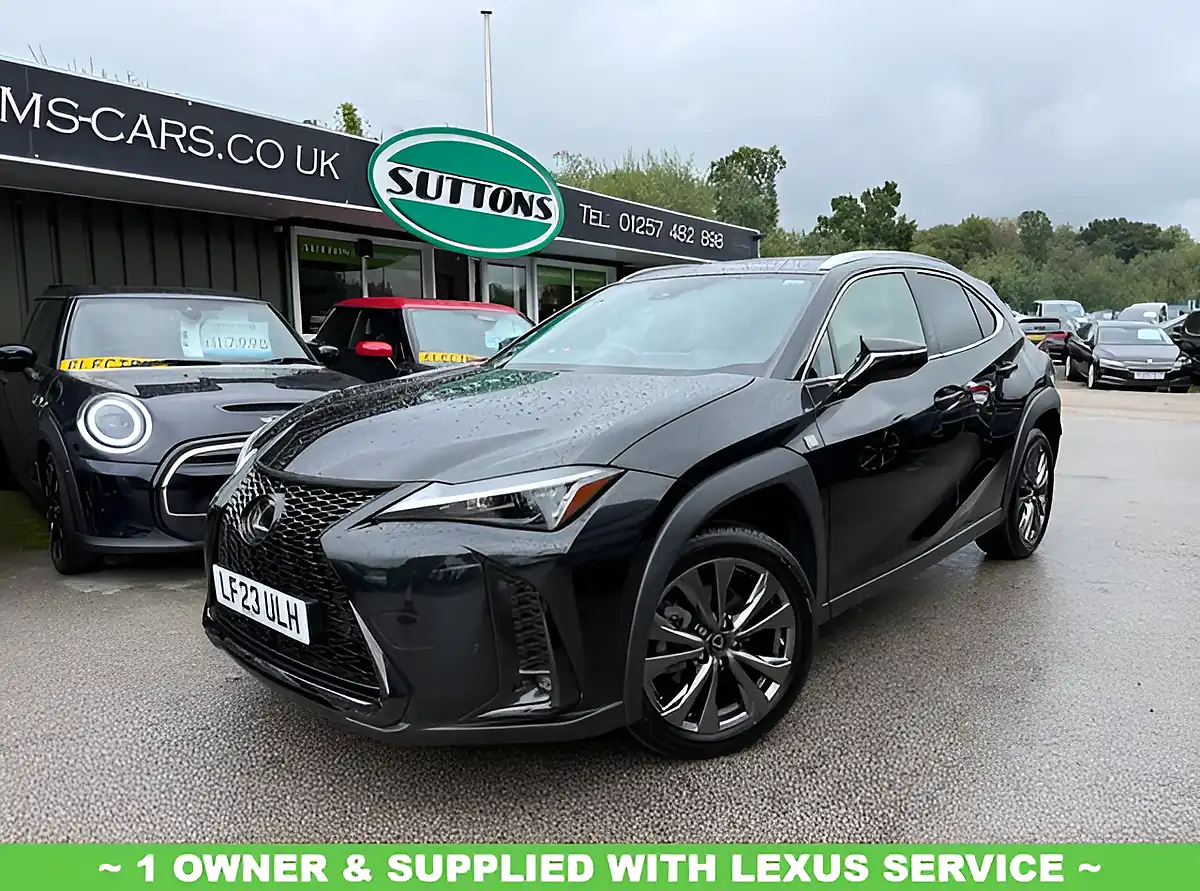 Used 2023 Lexus Ux F Sport Design Black - Front View