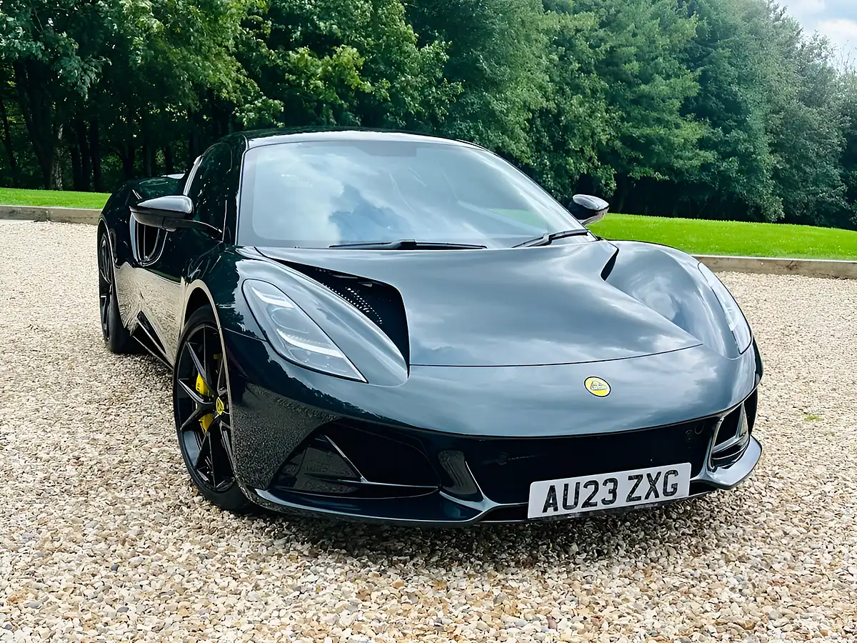 Used 2023 Lotus Emira First Edition Dark Verdant - Interior and Exterior details 13