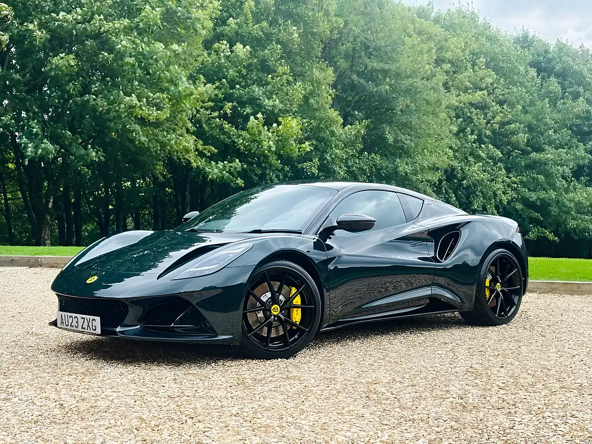 Used 2023 Lotus Emira First Edition Dark Verdant - Interior and Exterior details 3