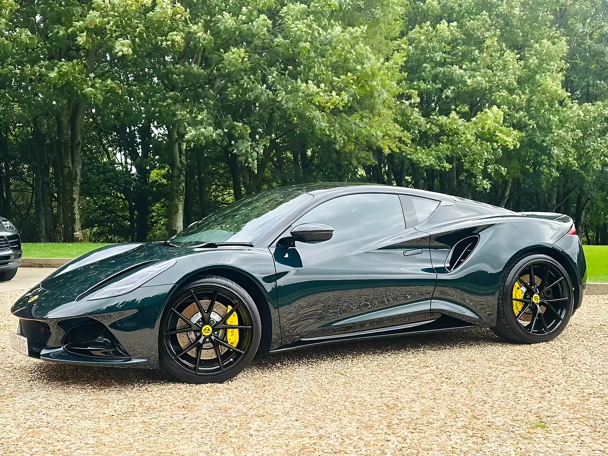 Used 2023 Lotus Emira First Edition Dark Verdant - Interior and Exterior details 5