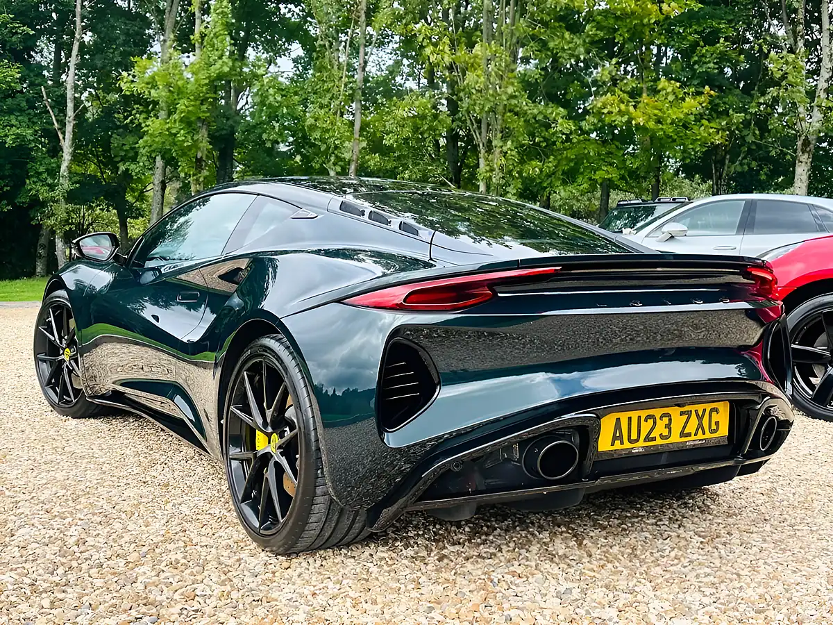 Used 2023 Lotus Emira First Edition Dark Verdant - Interior and Exterior details 7