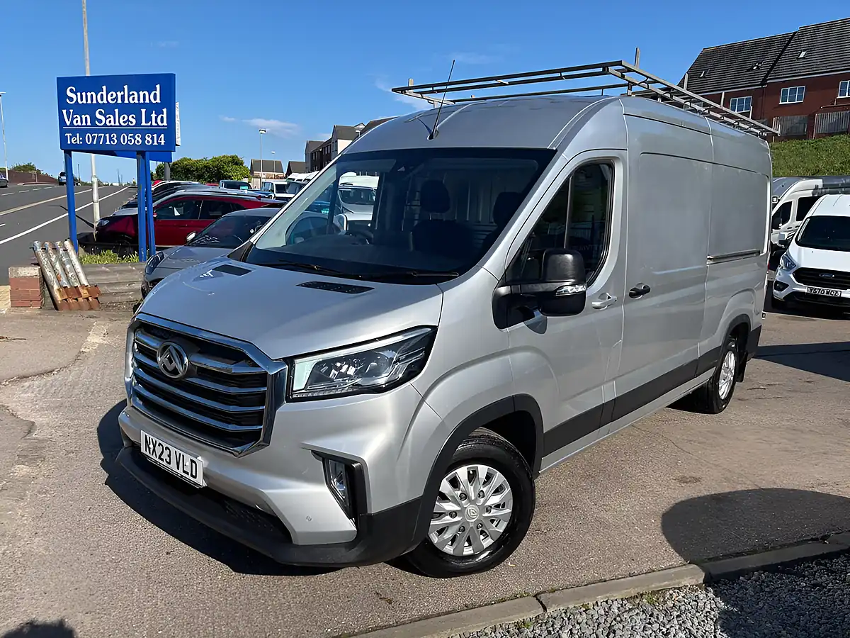 Used 2023 Maxus Deliver 9 Lux Silver - Front View